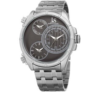 Quartz Gunmetal Dial